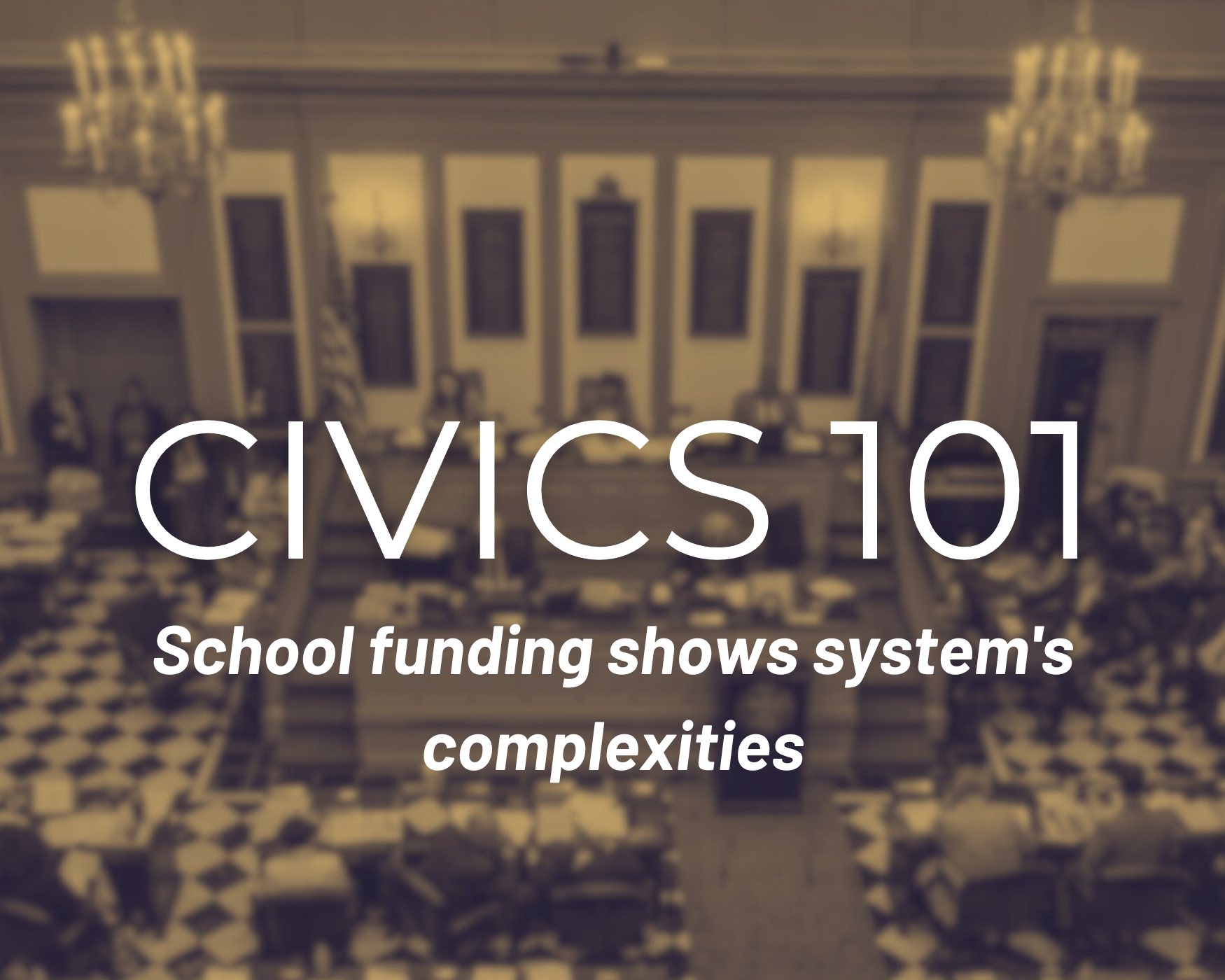 Civics 101: The fine print of school funding shows state budget system’s complexities