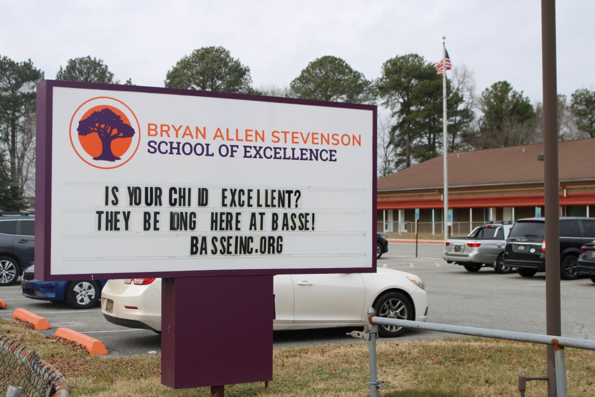 State committee closure of Bryan Allen Stevenson School of